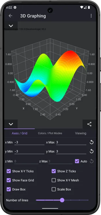 3D Graphing of sin(x)+sin(y)