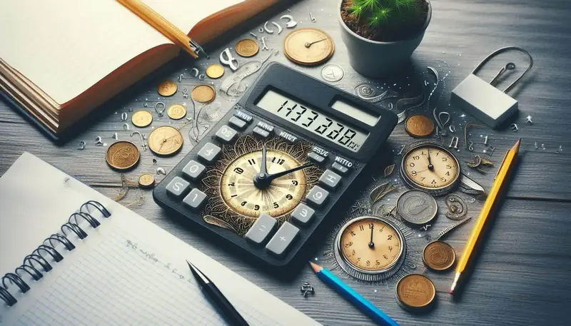 Une calculatrice de temps